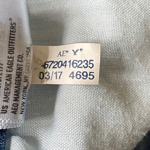 American Eagle Outfitters Hi-Rise Shortie super stretch denim 00 - Picture 15 of 16